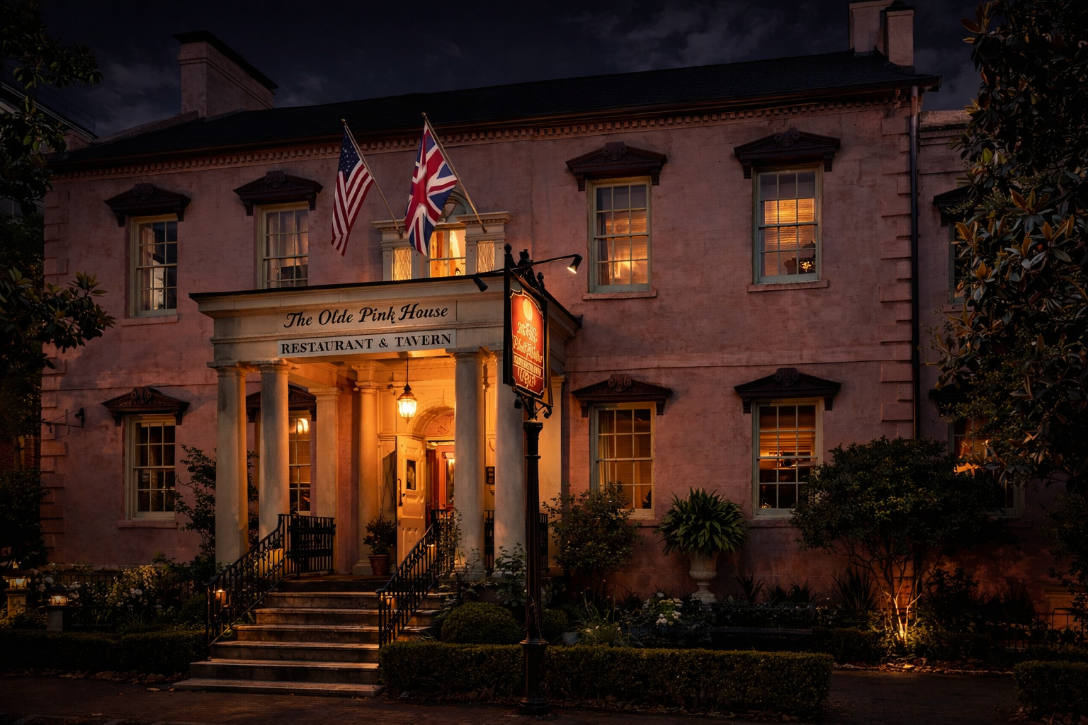 Olde Pink House Savannah GA